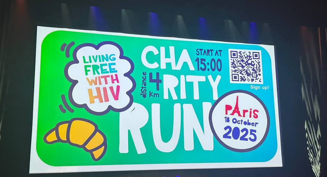 В Париже состоялся очередной забег Living Free with HIV