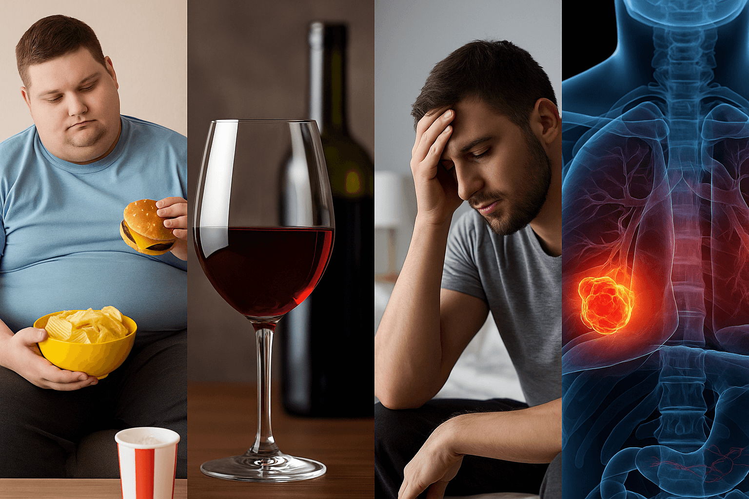 От недосыпа до ультрапереработанной еды: что повышает риск рака у миллениалов