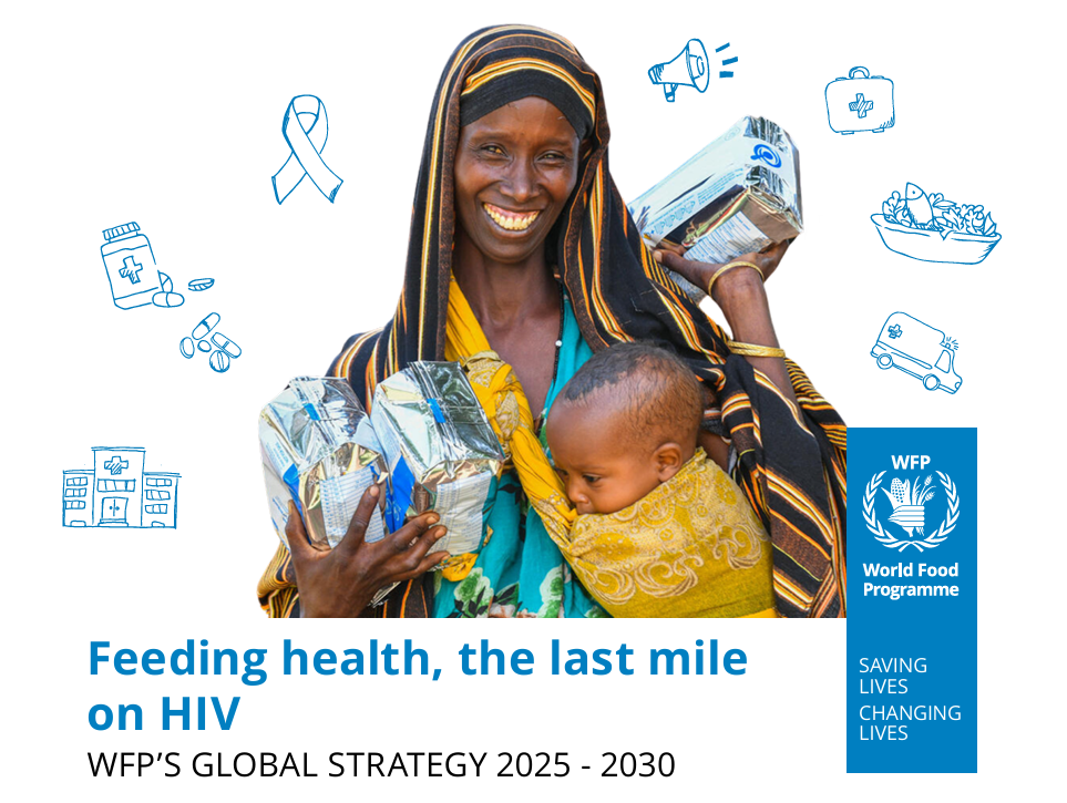 Здоровое питание: новая стратегия WFP для людей с ВИЧ