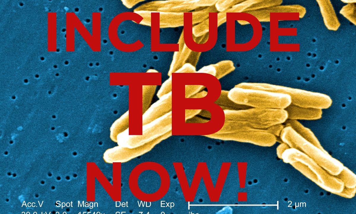 Petition: Include TB In The WHO Priority Pathogens List For R&D Of New Antibiotics - picture 1 Petition: Include TB In The WHO Priority Pathogens List For R&D Of New Antibiotics - picture 1