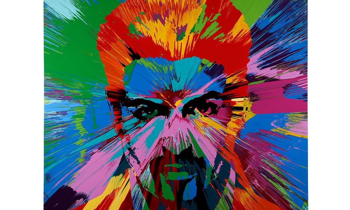 'George Michael' Painting by Damien Hirst Will Be Sold This Friday To Raise Money For HIV/AIDS - picture 1 'George Michael' Painting by Damien Hirst Will Be Sold This Friday To Raise Money For HIV/AIDS - picture 1