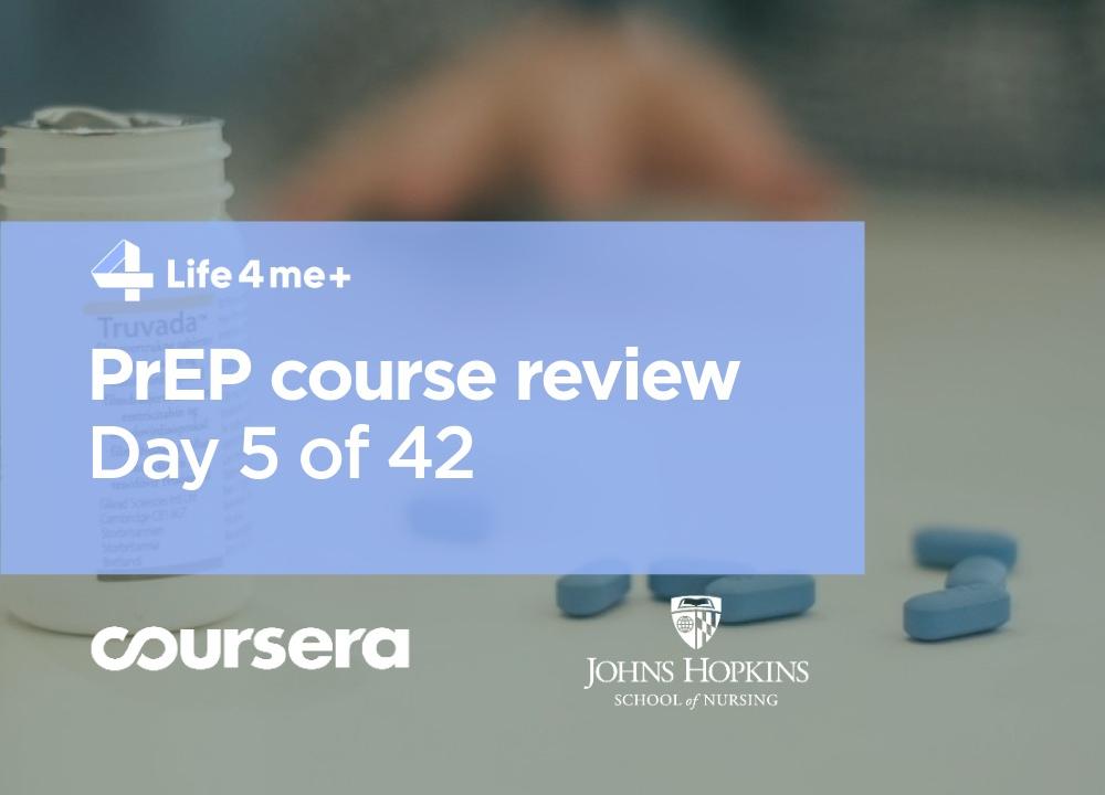 HIV Pre-Exposure Prophylaxis (PrEP) Online Course at Coursera Review. Day 5 of 42. - Bild 1 HIV Pre-Exposure Prophylaxis (PrEP) Online Course at Coursera Review. Day 5 of 42. - Bild 1