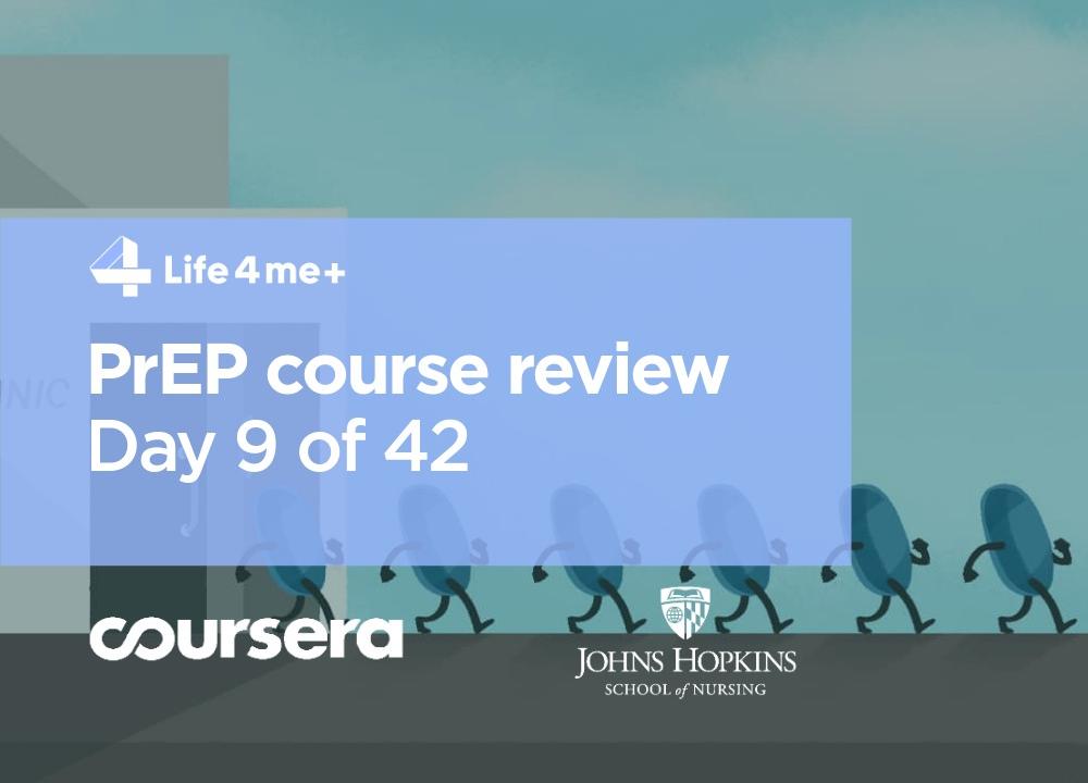 HIV Pre-Exposure Prophylaxis (PrEP) Online Course at Coursera Review. Day 9 of 42. - picture 1 HIV Pre-Exposure Prophylaxis (PrEP) Online Course at Coursera Review. Day 9 of 42. - picture 1