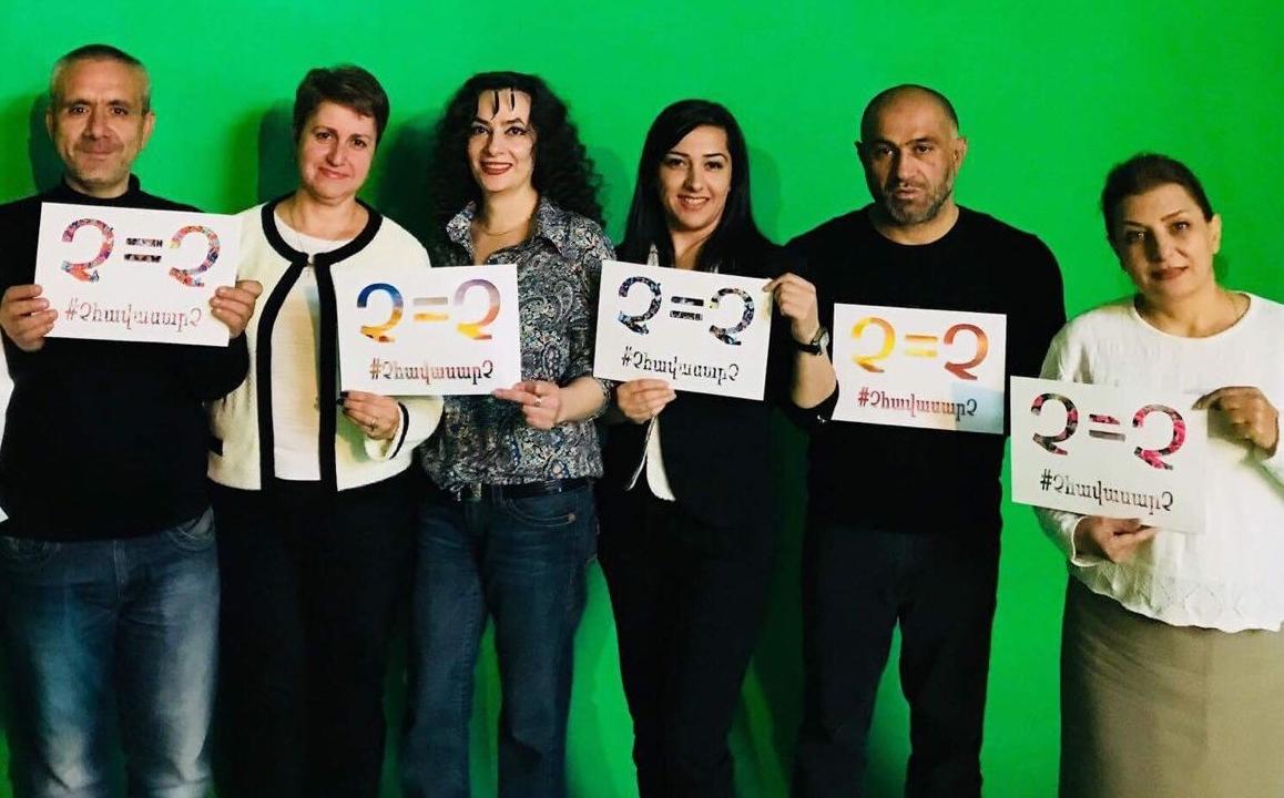 Armenia joins the #UequalsU Campaign - immagine 1 Armenia joins the #UequalsU Campaign - immagine 1