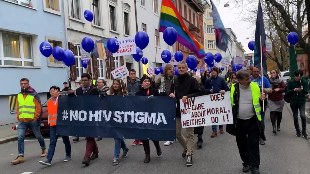 Erfolgreiche Kampagne „No HIV Stigma“ beim EACS in Basel - Bild 1 Erfolgreiche Kampagne „No HIV Stigma“ beim EACS in Basel - Bild 1