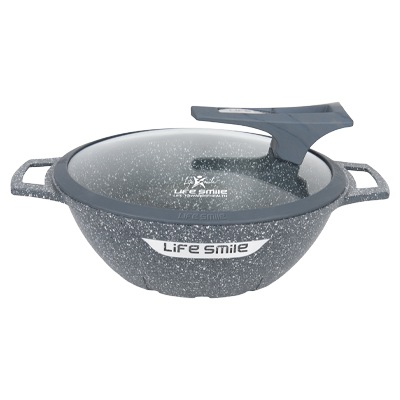 Wok Antiaderente 28 cm com Tampa