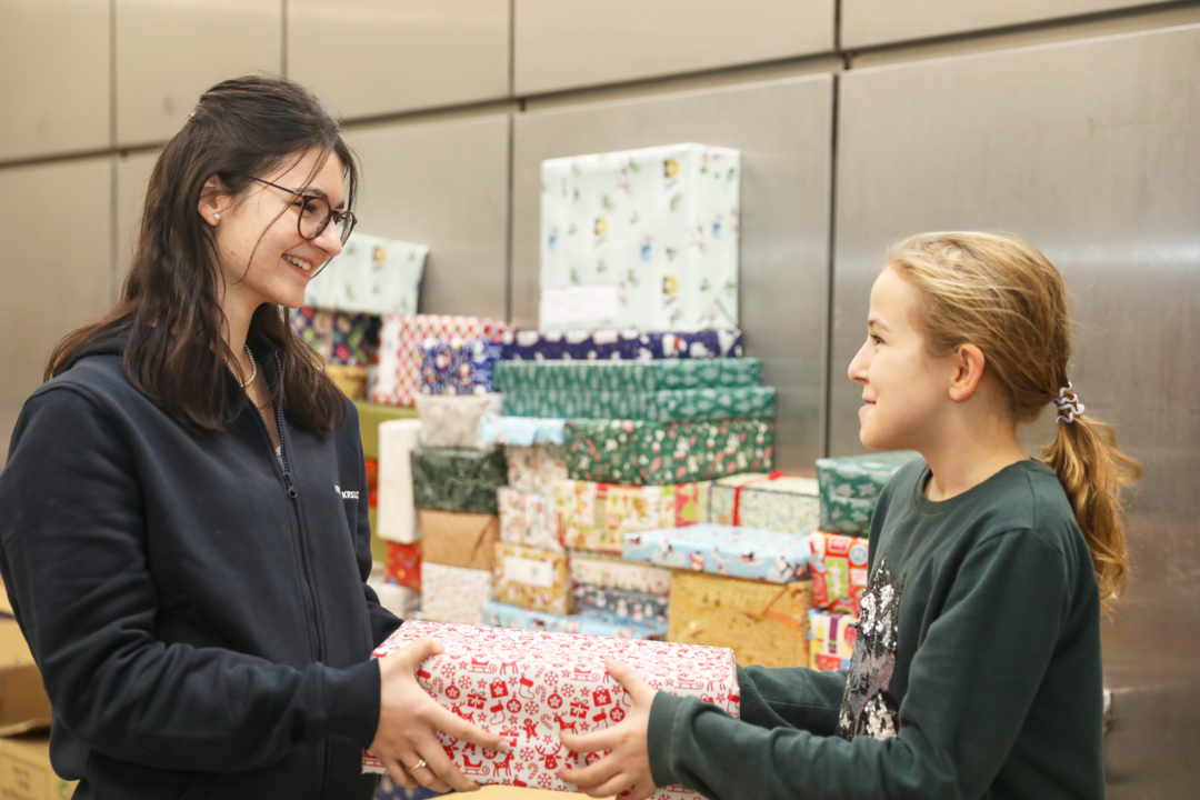 Die Christkind-Aktion des WRK geht heuer in die dritte Runde.