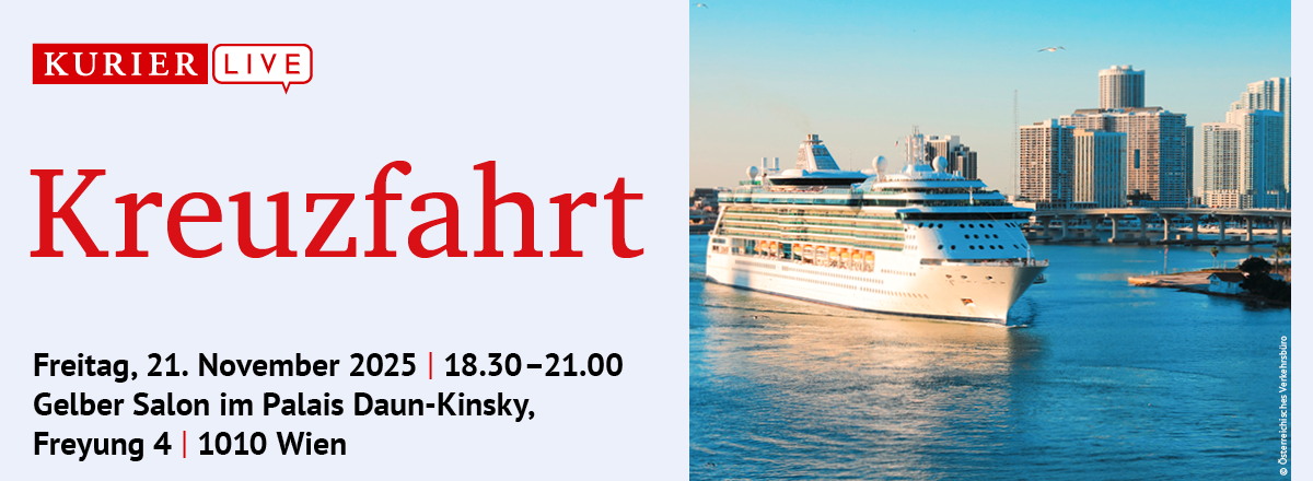 Header - KURIER LIVE | Reise | Kreuzfahrt