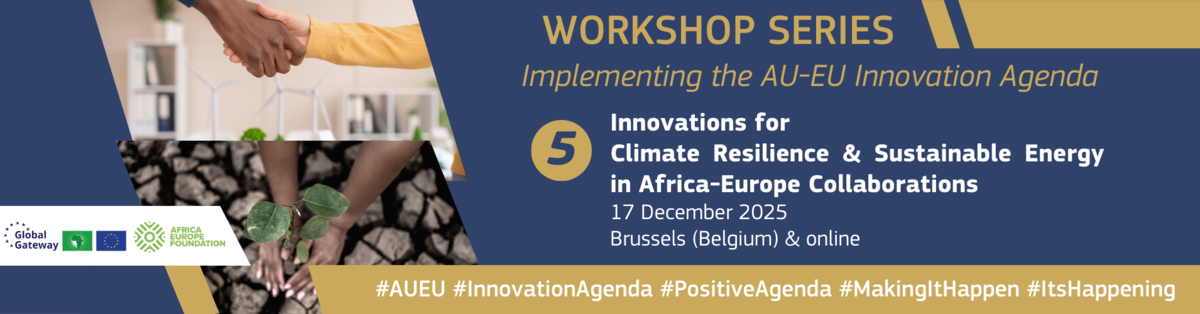Header - Workshop Series: Implementing the AU-EU Innovation Agenda