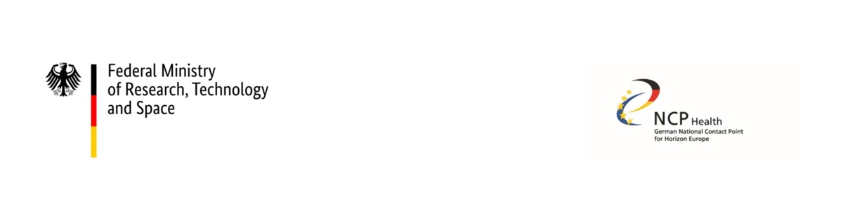 Header - Information event on European collaborative research projects in the area of Health (Horizon Europe)