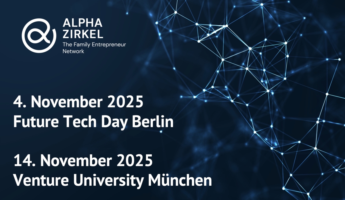 Header - Zukunft gestalten: Alphazirkel bei Future Tech Day & Venture University