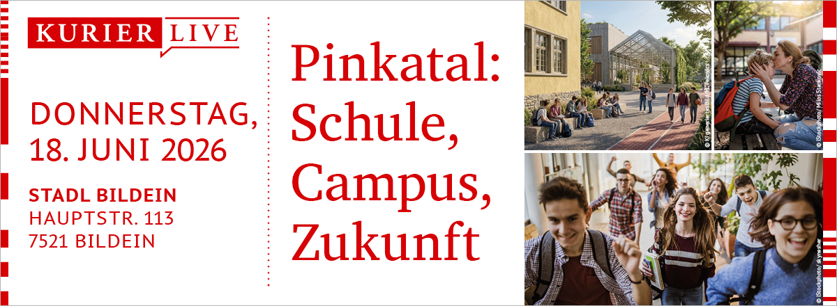 Header - KURIER live - Pinkatal: Schule, Campus, Zukunft