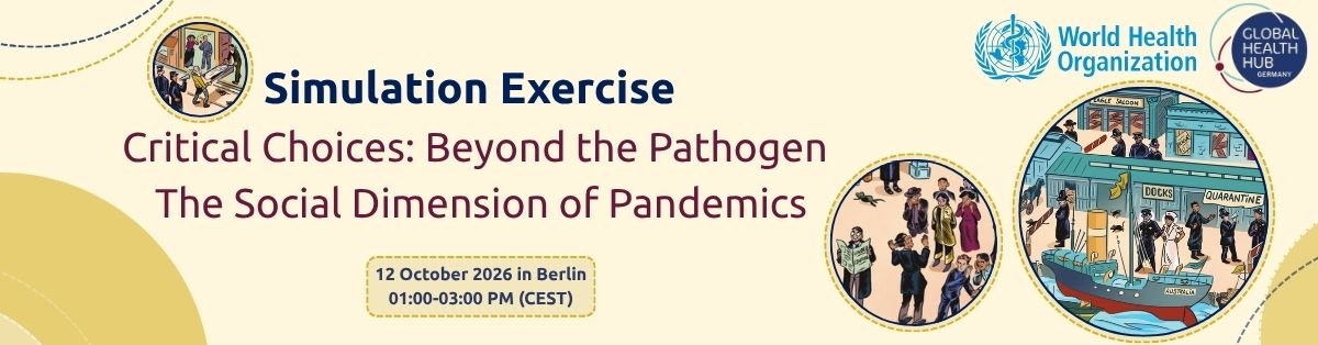Header - Critical Choices – Beyond the Pathogen: The Social Dimension of Pandemics