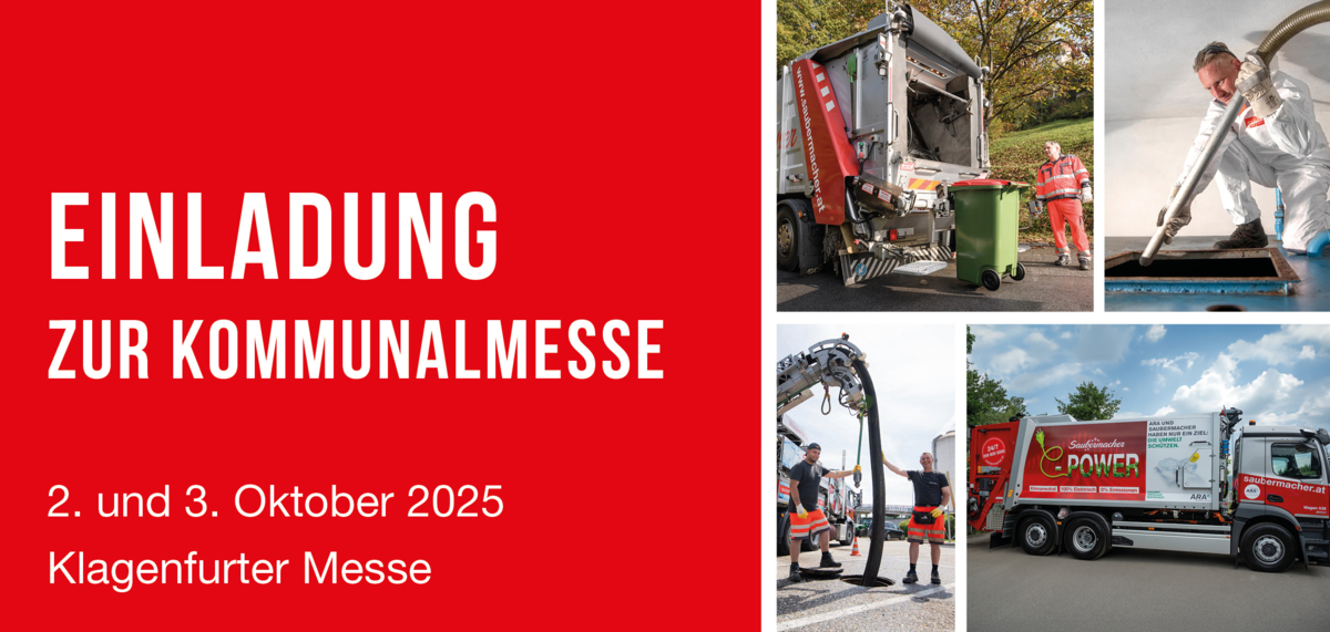 Einladung zur Kommunalmesse Klagenfurt