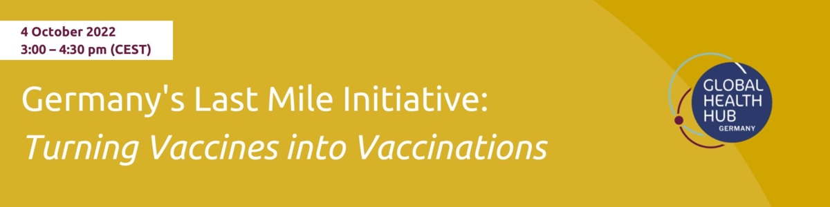 Header - Germany's Last Mile Initiative: Turning Vaccines into Vaccinations