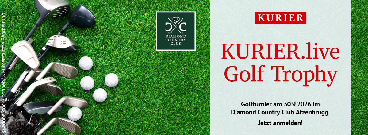 Header - KURIER live - Golf Trophy 2026