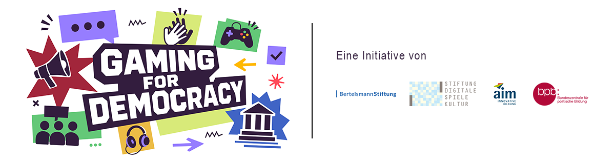 Header - 1. Jahreskonferenz Gaming for Democracy