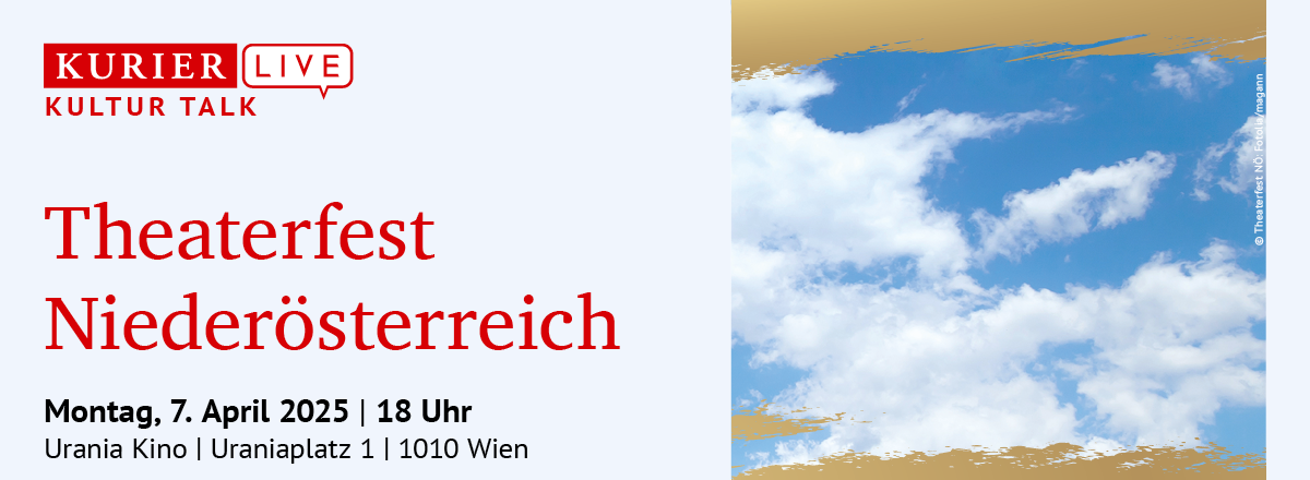 Header - KURIER.LIVE | Kultur Talk Theaterfest Niederösterreich