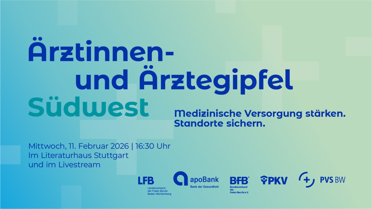 Header - Ärztinnen- und Ärztegipfel Südwest. Medizinische Versorgung stärken. Standorte sichern.