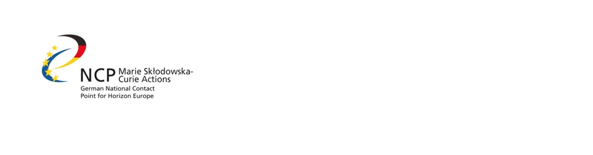 Header - MSCA Postdoctoral Fellowships – How to write a successful MSCA PF proposal