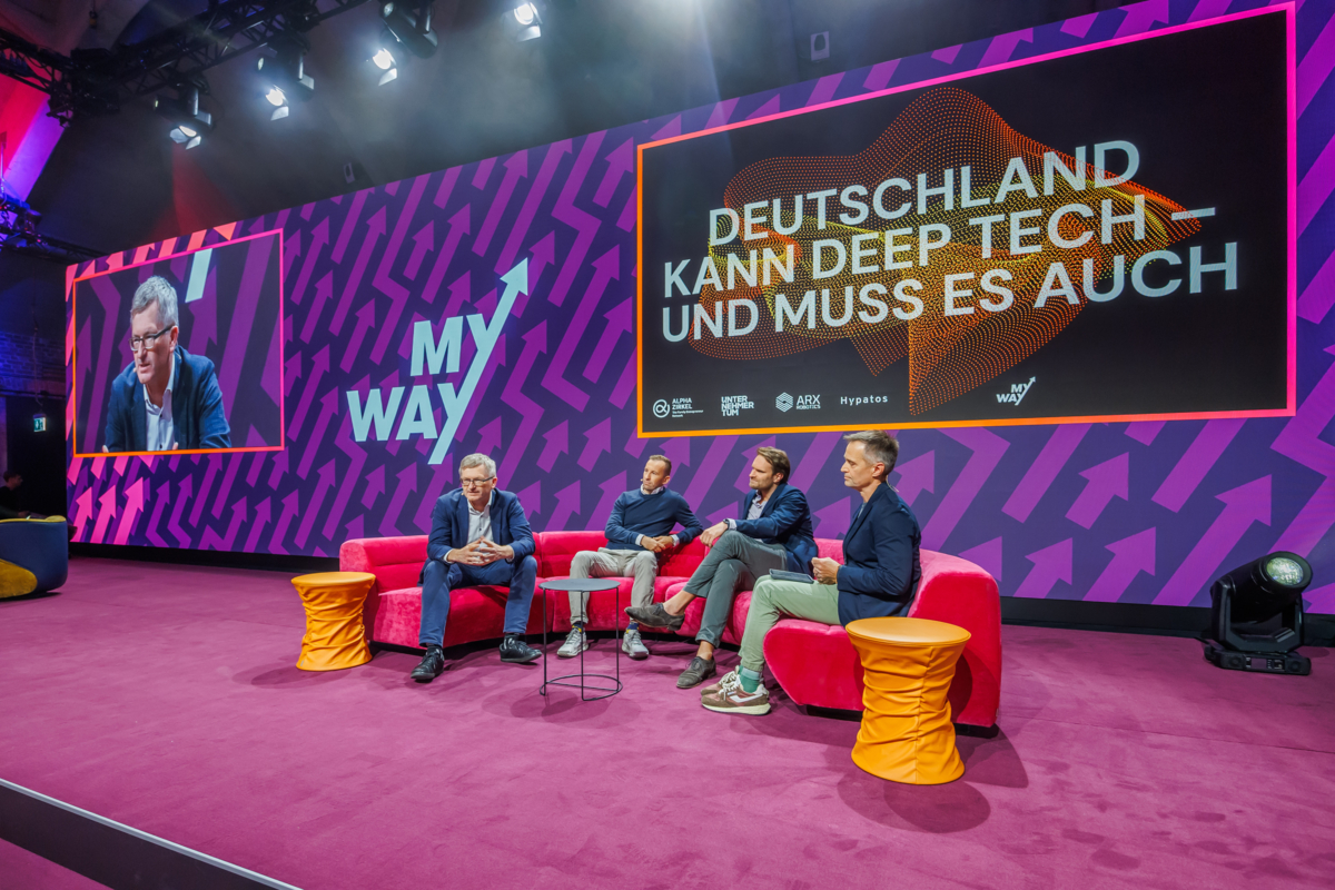 Header - ALPHAZIRKEL auf dem MyWay Zukunfts-Gipfel 2026