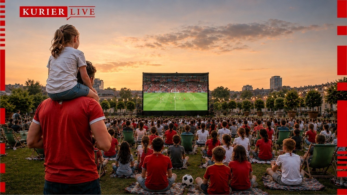 Header - KURIER live - WM Public Viewing Spanien : Österreich
