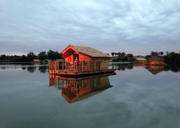 Cabane 5 voyageurs, avec jardin