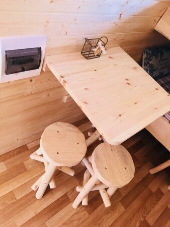 Hébergement insolite 4 voyageurs, avec jardin