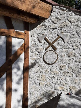 Cabane végétalisée 3 chambres, avec jardin