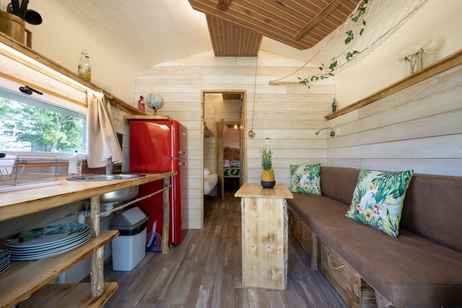 Hébergement insolite 1 chambre, avec jardin