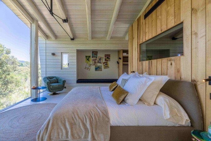 Cabane bien-être, 1 chambre, avec jardin