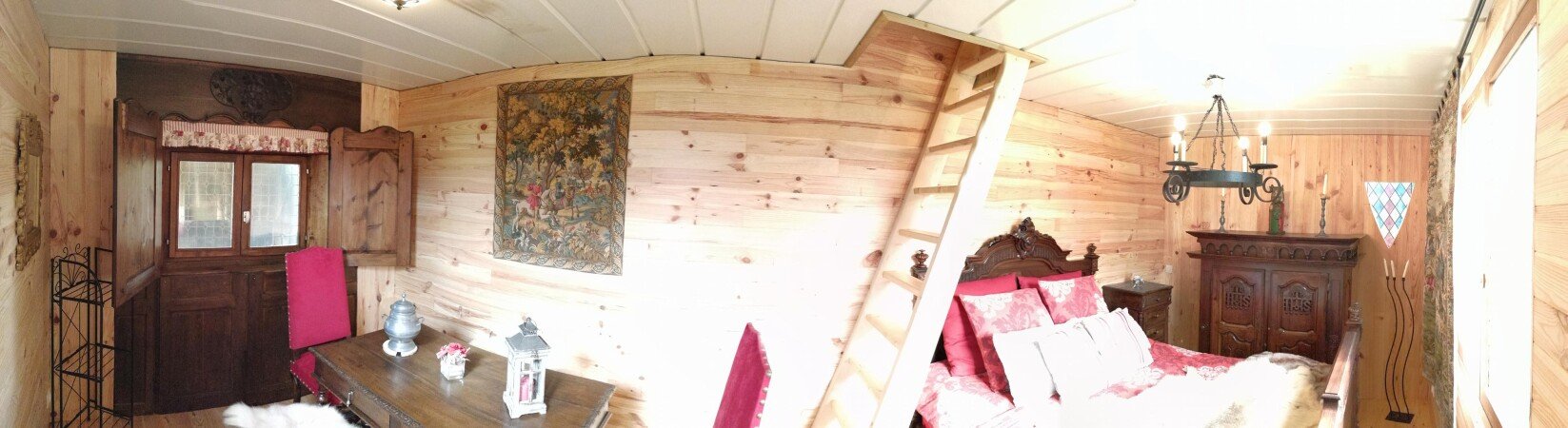 Hébergement insolite 2 chambres, avec jardin