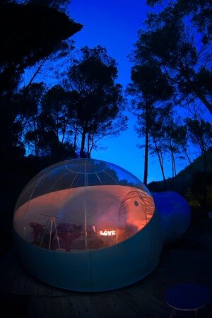 Bulle romantique, 1 chambre, avec jardin