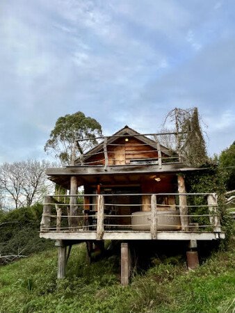 Cabane authentique, 2 chambres, avec jardin