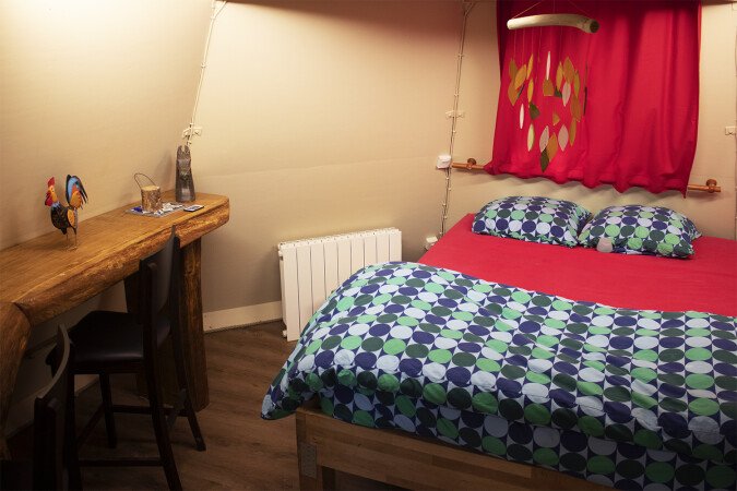 Tipi 1 chambre, avec jardin