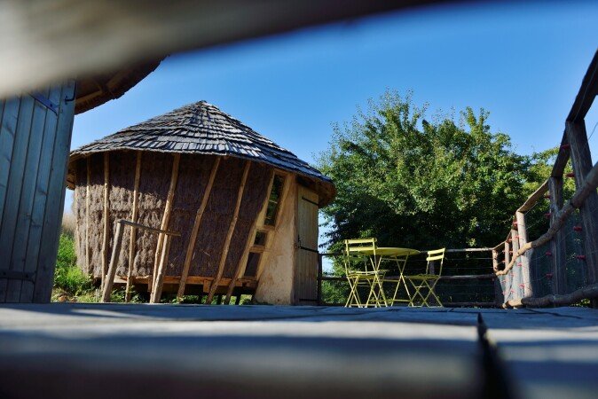 Cabane 1 chambre, avec jardin