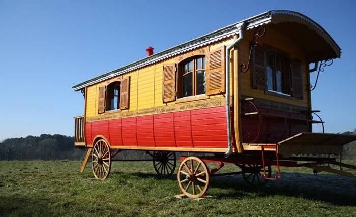 Roulotte romantique, 1 chambre