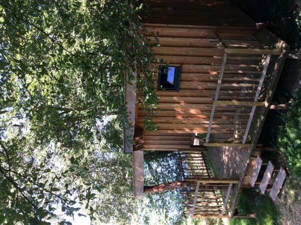 Cabane romantique, 1 chambre, avec jardin