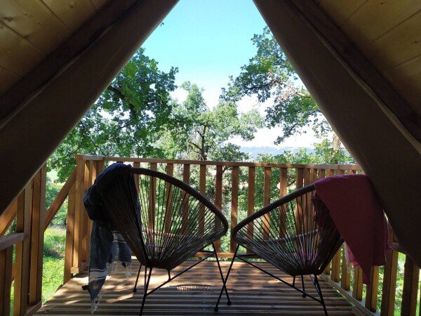 Cabane romantique, 1 chambre, avec jardin
