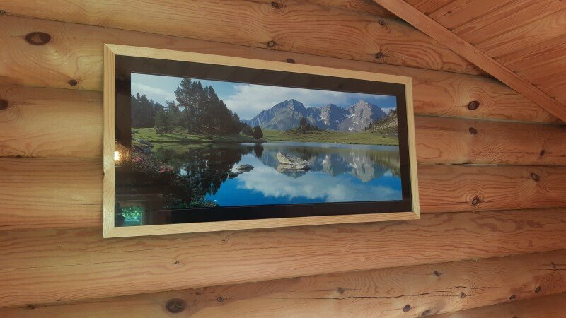 Chalet 2 chambres, avec jardin