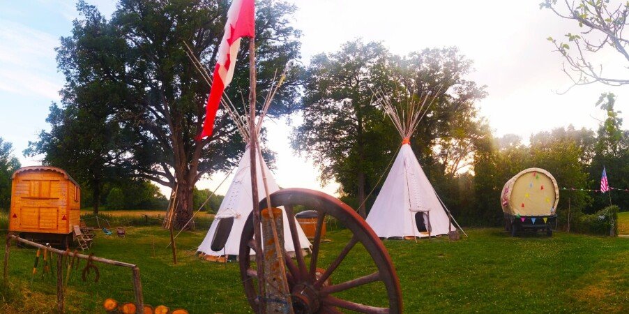 Tipi 1 chambre, avec jardin