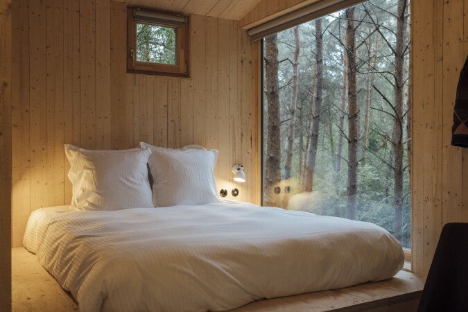 Cabane 1 chambre, avec jardin