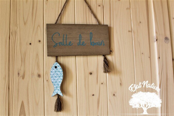 Cabane 2 chambres, avec jardin