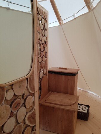 Tipi 3 voyageurs, avec jardin