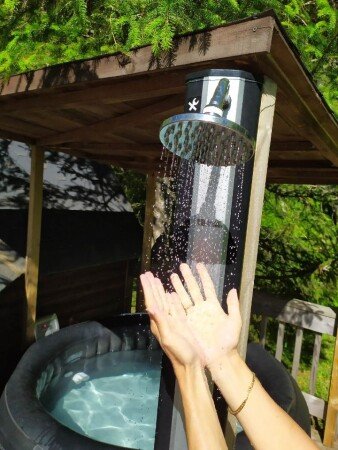 Cabane confortable, 1 chambre, avec jardin