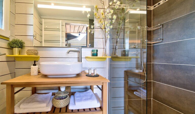 Bulle 1 chambre, avec jardin