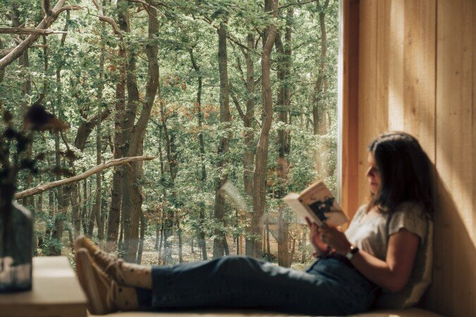 Cabane cozy, 1 chambre, avec jardin