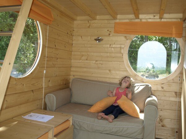 Dôme tout confort, 2 voyageurs, avec jardin