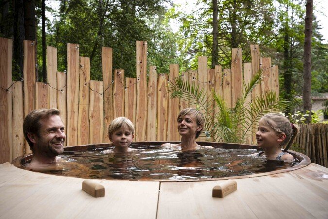 Cabane romantique, 2 chambres, avec jardin