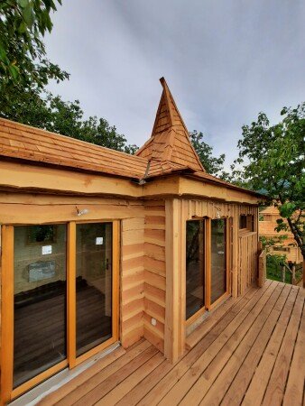 Cabane 4 voyageurs, avec wifi